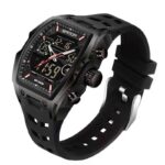 Dual Display Digital Mens Quartz Wristwatches