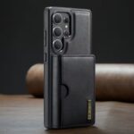 Magnetic 2in 1 Faux Leather Wallet Multi-Card Slot Wireless Charging Holder Phone Case