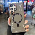 Samsung S25/S24/S23 Ultra/Plus Luxurious Frosted Magnetic Case