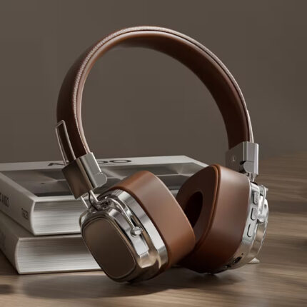 Retro-Inspired Wireless Headphones