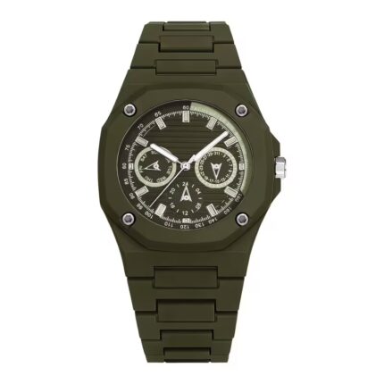 Round Dial Quartz Watch for Men