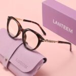 Womens Round Frame Fashion Glasses